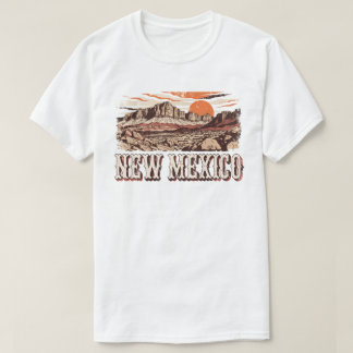 Camiseta do Pôr do Sol do Deserto Ocidental do Nov
