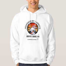 Camiseta do pôr do sol retrô do coelho fofo abraça