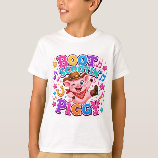 Camiseta do Porquinho Dançante (Frente)