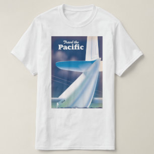 Camiseta do pôster de viagem estilo vintage dos li