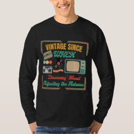 Camiseta do Presente Retroativo Vintage - Presente