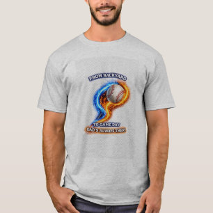 Camiseta Do Quintal ao Dia de Jogo o Papai Está Sempre Lá B
