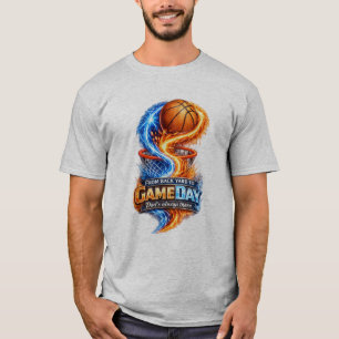 Camiseta Do quintal ao dia do jogo O pai está sempre lá Ces