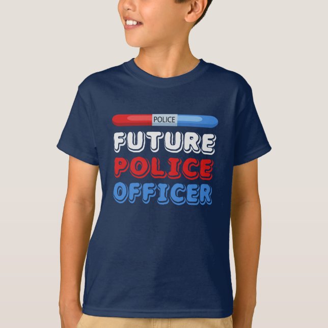 Camiseta do Rapaz do Futuro Policial (Frente)
