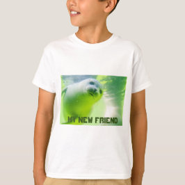 Camiseta do Rapaz Meu Novo Amigo