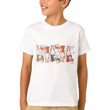 Camiseta do Raposo e amigos para meninos e meninas