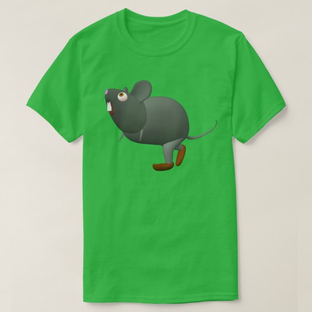 Camiseta do Rato (Frente do Design)