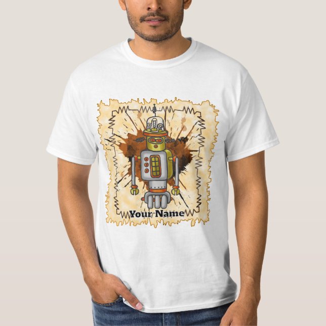 Camiseta do Robô Quatro (Frente)