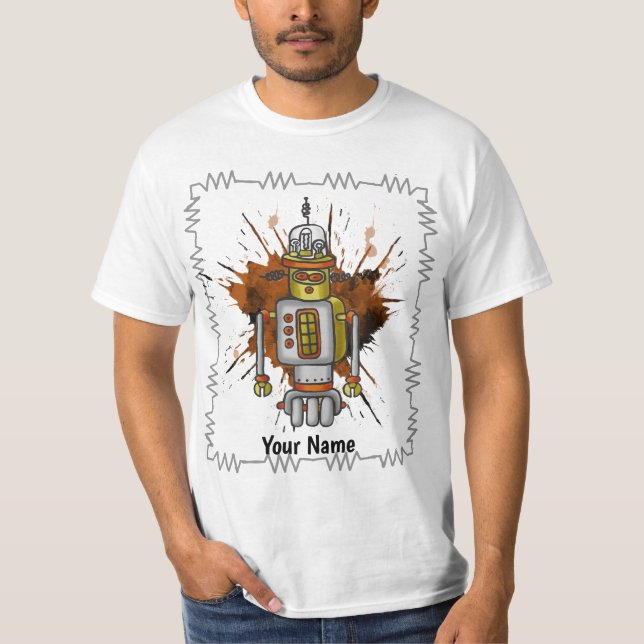 Camiseta do Robô Quatro (Frente)