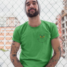 Camiseta do Rosto do Grinch Rouba o Natal
