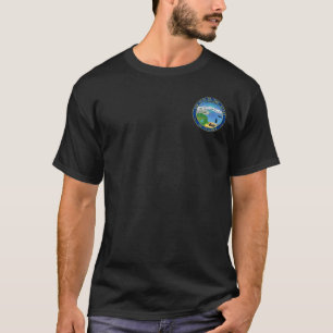 Camiseta do Selo do Estado do Alasca EUA