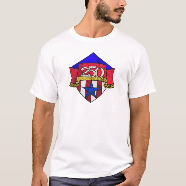 Camiseta do Semiquincentenário da América (Frente)