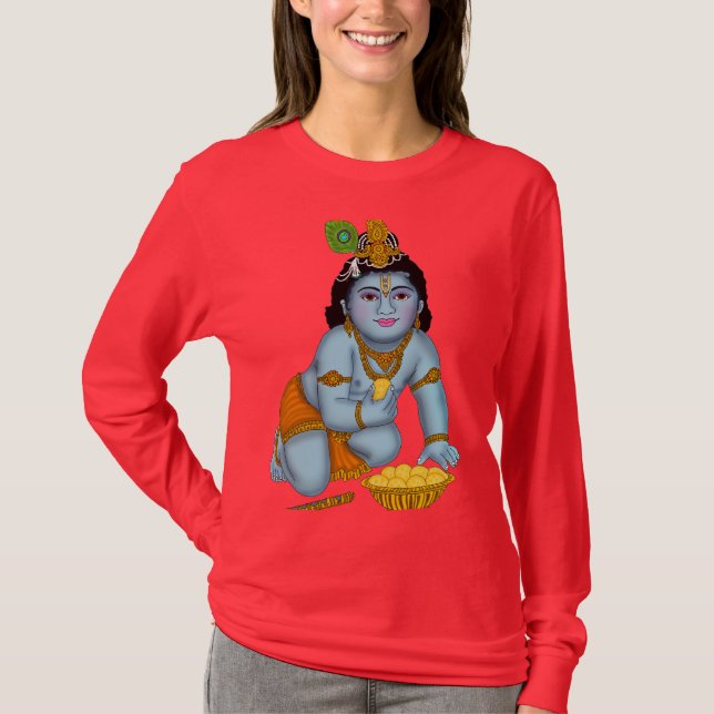 Camiseta do Senhor Krishna (Frente)