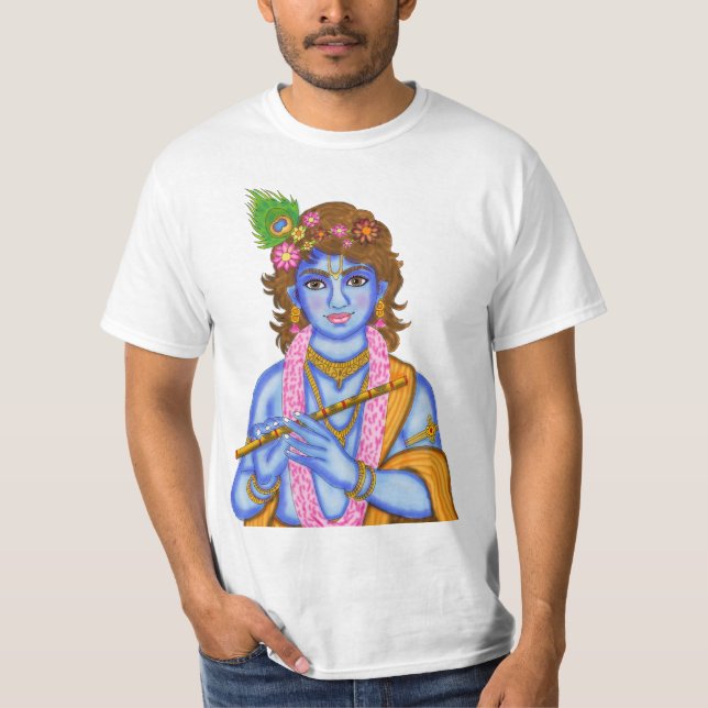Camiseta do Senhor Krishna (Frente)
