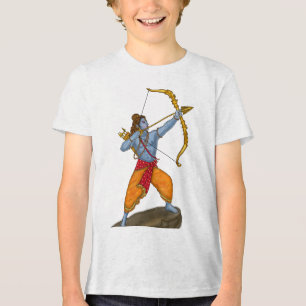 Camiseta do Senhor Rama – Arte Devocional Hindu Sh