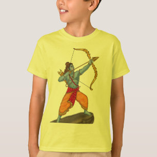 Camiseta do Senhor Rama – Arte Devocional Hindu Sh