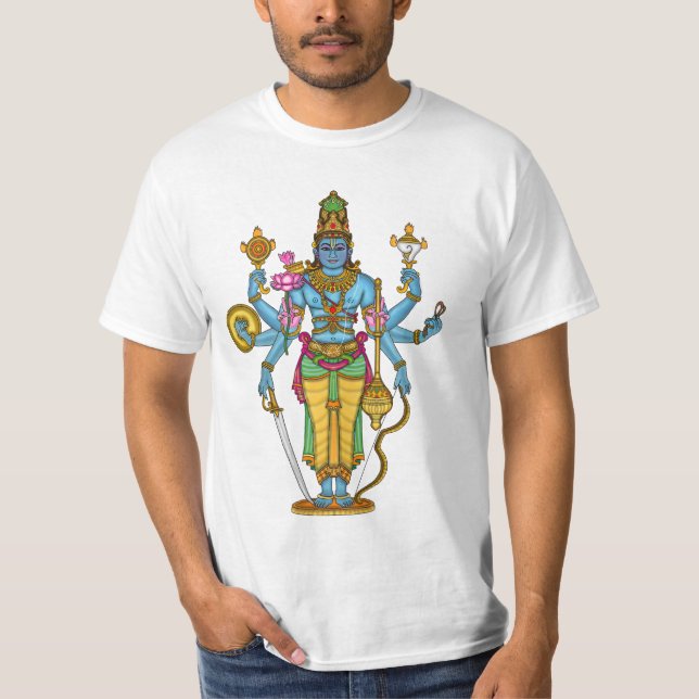 Camiseta do Senhor Vishnu (Frente)