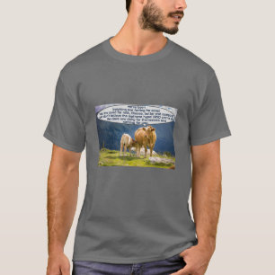 Camiseta do senso comum da vaca (escuro)