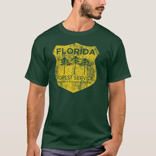 Camiseta do serviço florestal de Florida (Frente)