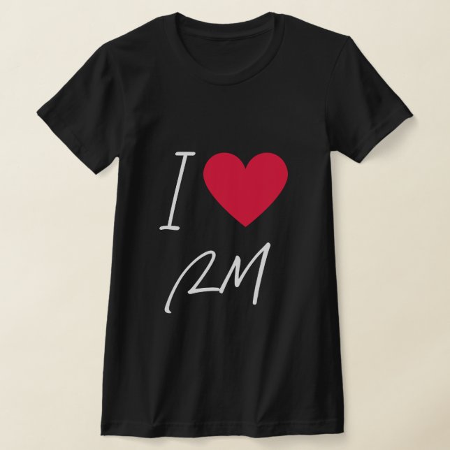 Camiseta do Show Eu Amo RM (Postura )