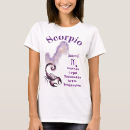 Camiseta do Signo de Escorpião *1