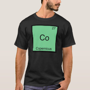 Camiseta do Símbolo do Elemento de Química Diverti