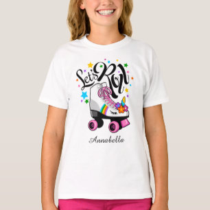Camiseta do skate Roll Unicorn Roll Roller para va