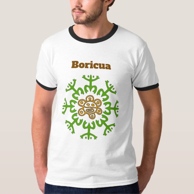 Camiseta do Sol Coqui Boricua (Frente)
