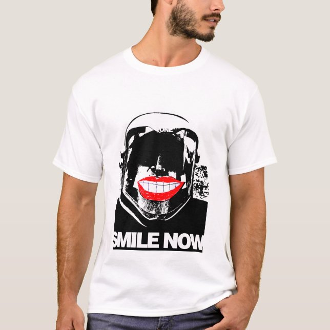Camiseta Do sorriso céu claro agora - (Frente)