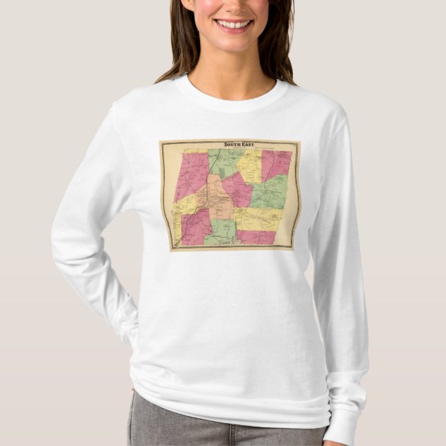 Camiseta Do sudeste, cidade (Frente)