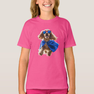 Camiseta do Super Herói do Cocker Spaniel