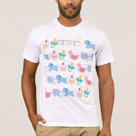Camiseta Do T adulto do bebê do AB/camisa bonito ABDL