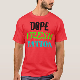 Camiseta Do "t-shirt da nação fresca narcótico"