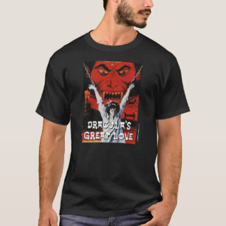 Camiseta Do "t-shirt do grande amor Dracula" de Naschy 1973