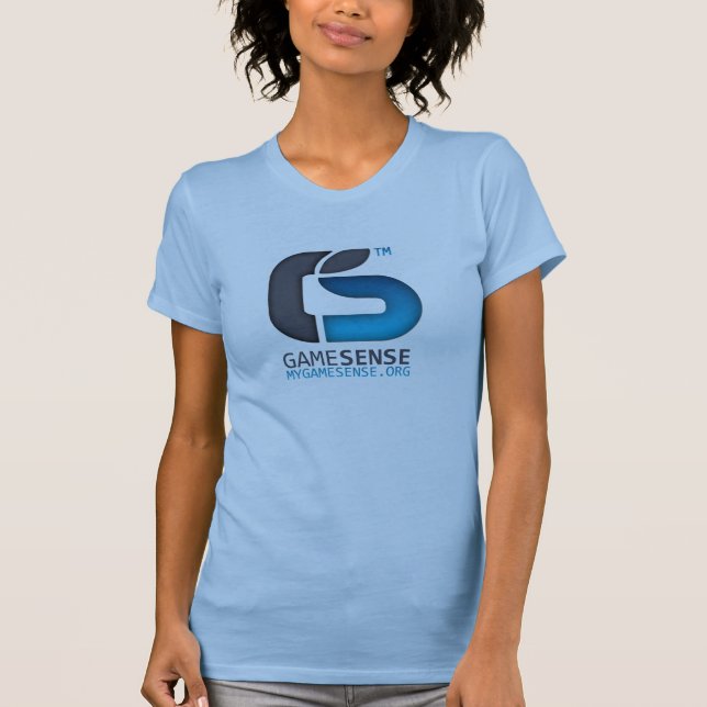Camiseta Do t-shirt fêmea da camisola de alças de GameSense (Frente)