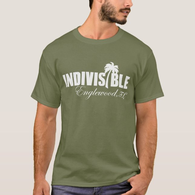 Camiseta Do t-shirt indivisível dos homens de ENGLEWOOD (Frente)