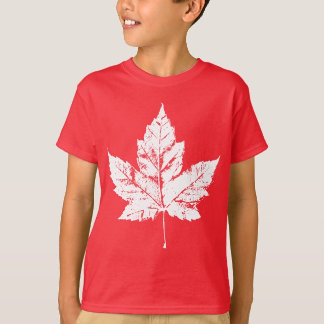 Camiseta Do t-shirt legal do Canadá do miúdo lembrança (Frente)