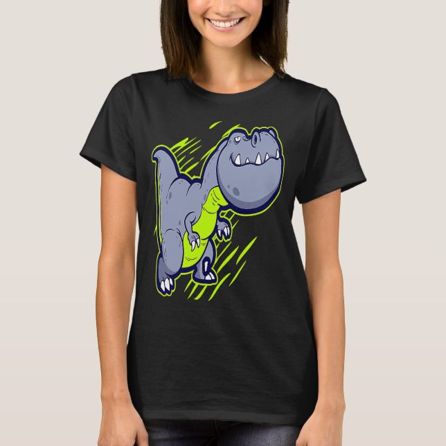 Camiseta Do the Dance Dancing Dinosaur for Kids & Adults (Frente)