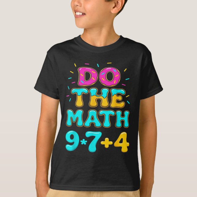 Camiseta Do The Math 67 Meme Funny Six Seven Men Women Teac (Frente)
