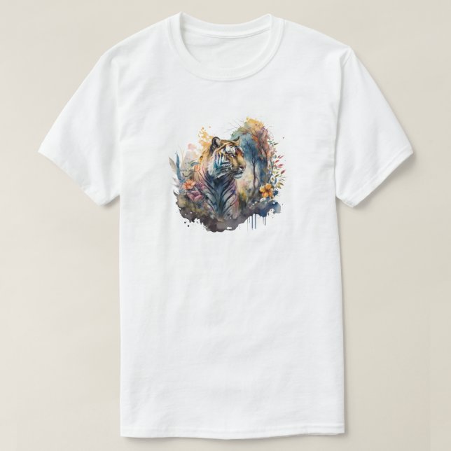 Camiseta do Tigre (Frente do Design)