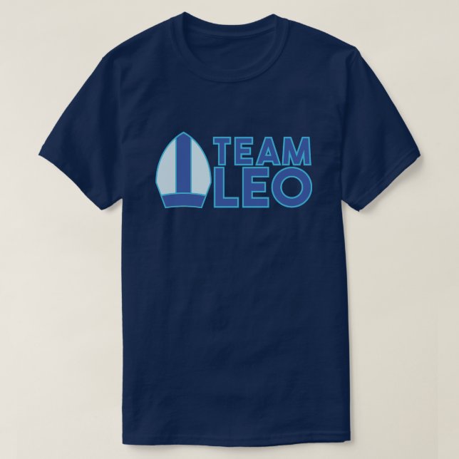 Camiseta do TIME DO PAPA LEÃO (Frente do Design)