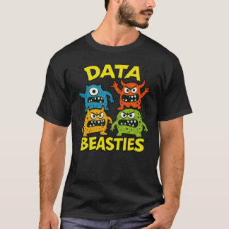 Camiseta do Time Masculino Growly Data Beasties