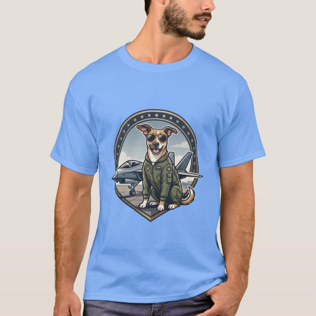 Camiseta do Top Gun Pup (Frente)