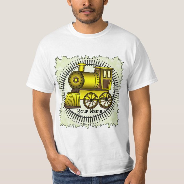 Camiseta do Trem Amarelo (Frente)
