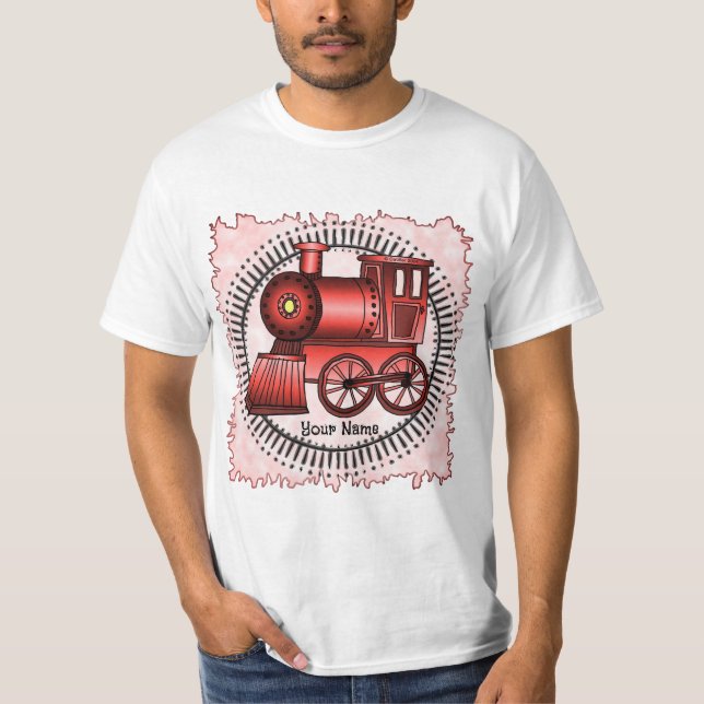 Camiseta do Trem Vermelho (Frente)