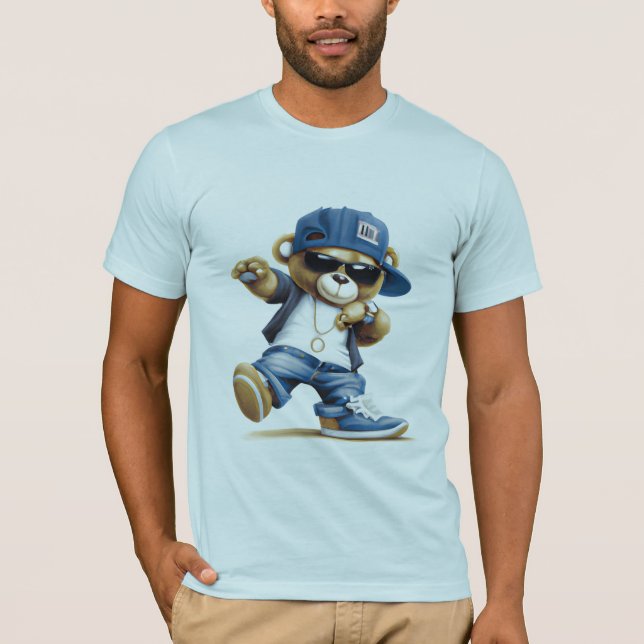 Camiseta do urso dançante (Frente)