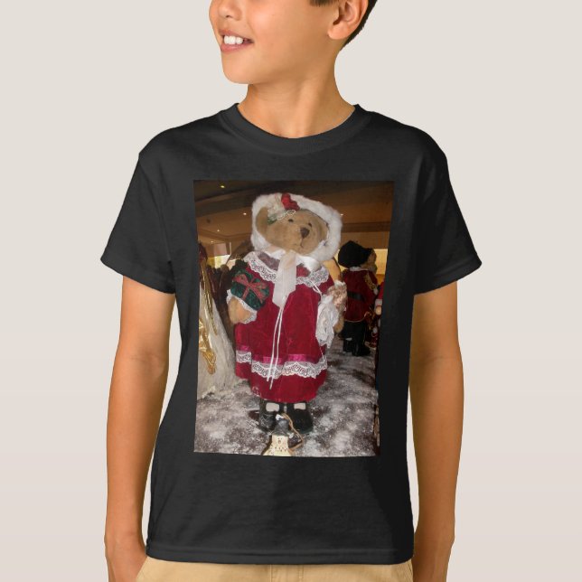 Camiseta do Urso de Teddy de Natal (Frente)
