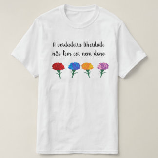 Camiseta Do verdadeira do liberdade do não do tem do núcleo