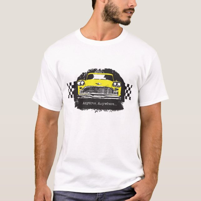 Camiseta Do verificador do táxi do taxista t-shirt a (Frente)