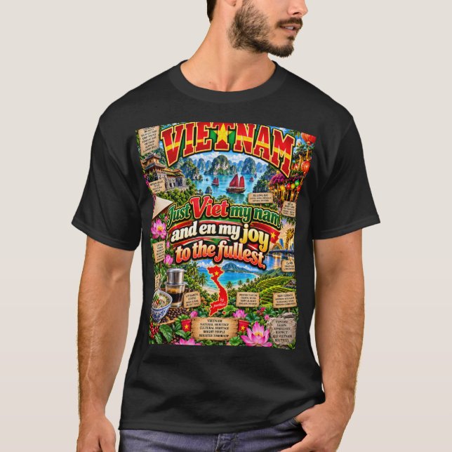 Camiseta do Vietnã (Frente)